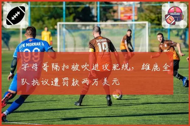 字母哥隔扣被吹进攻犯规,雄鹿全队抗议遭罚款两万美元