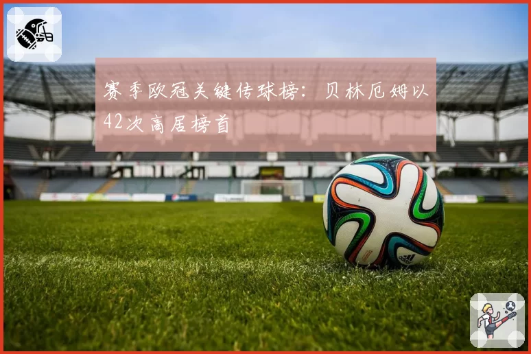 赛季欧冠关键传球榜：贝林厄姆以42次高居榜首