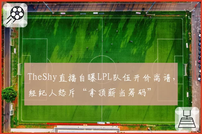 TheShy直播自曝LPL队伍开价离谱，经纪人怒斥“拿顶薪当筹码”